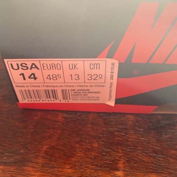 Nike Air Jordan 1 High OG LA to Chicago - Picture 5 of 8